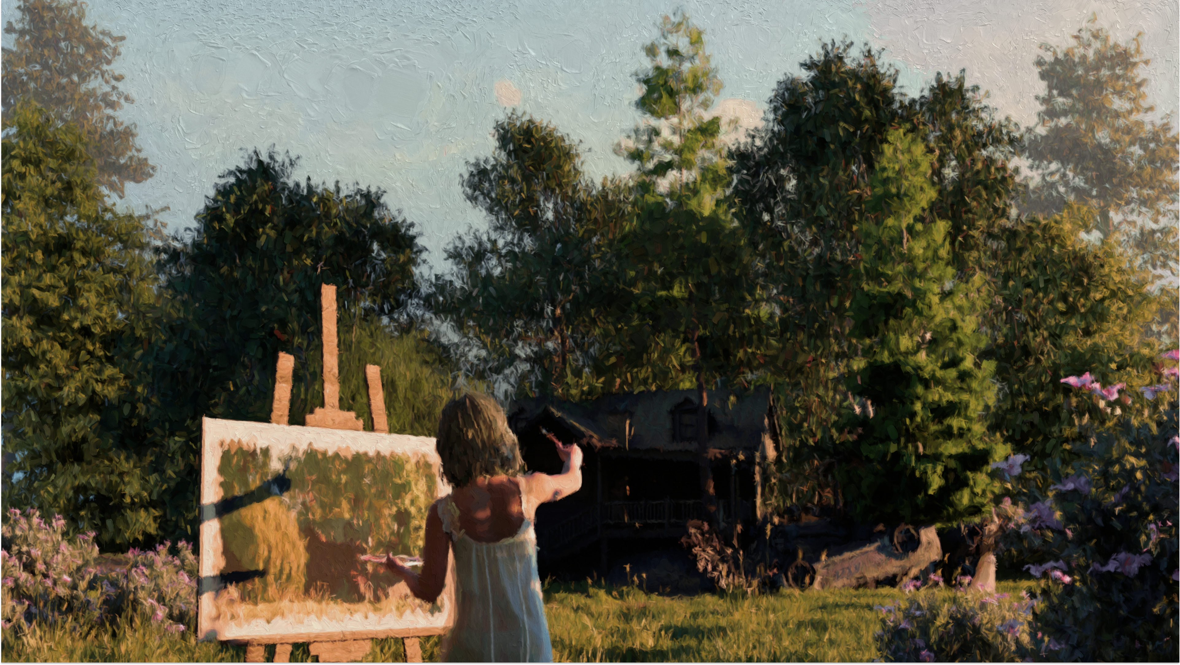 Painting the Forgotten House